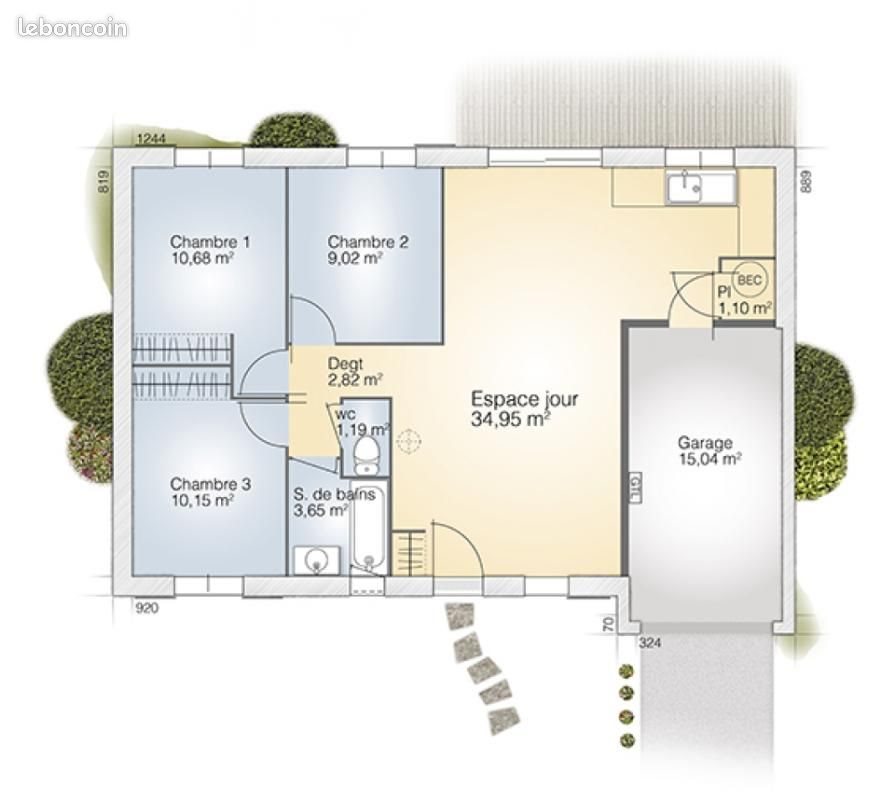 Maison à vendre, 73m², Saint-Jean-de-la-Blaquière