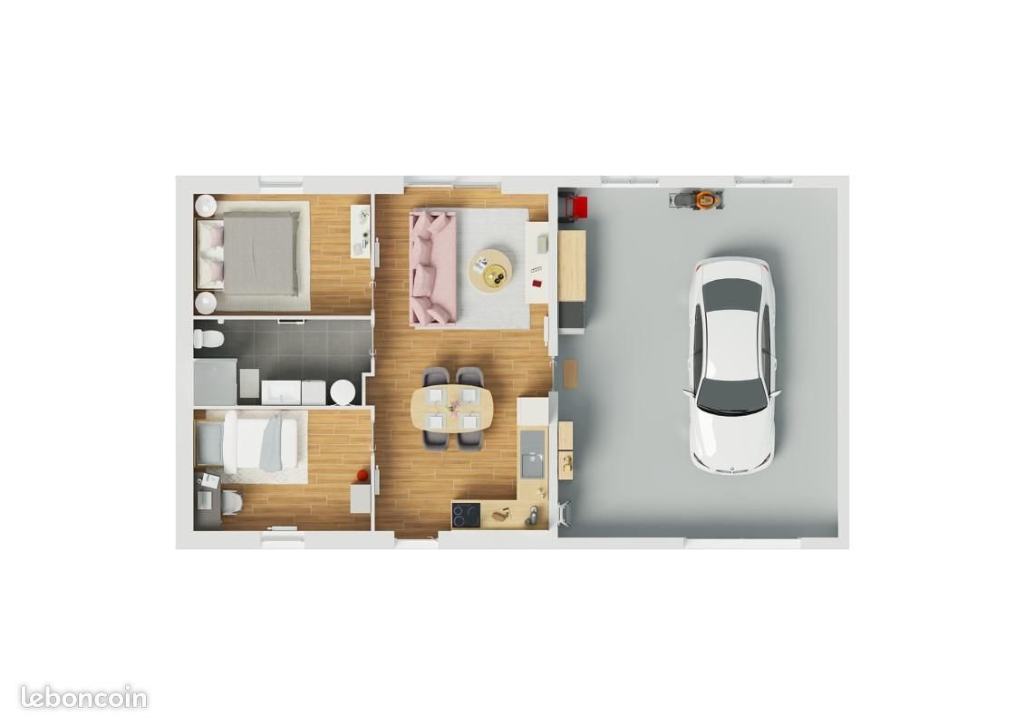 Maison à vendre, 90m², Plumelec