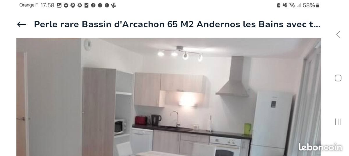 Appartement à louer, 65m², Andernos-les-Bains