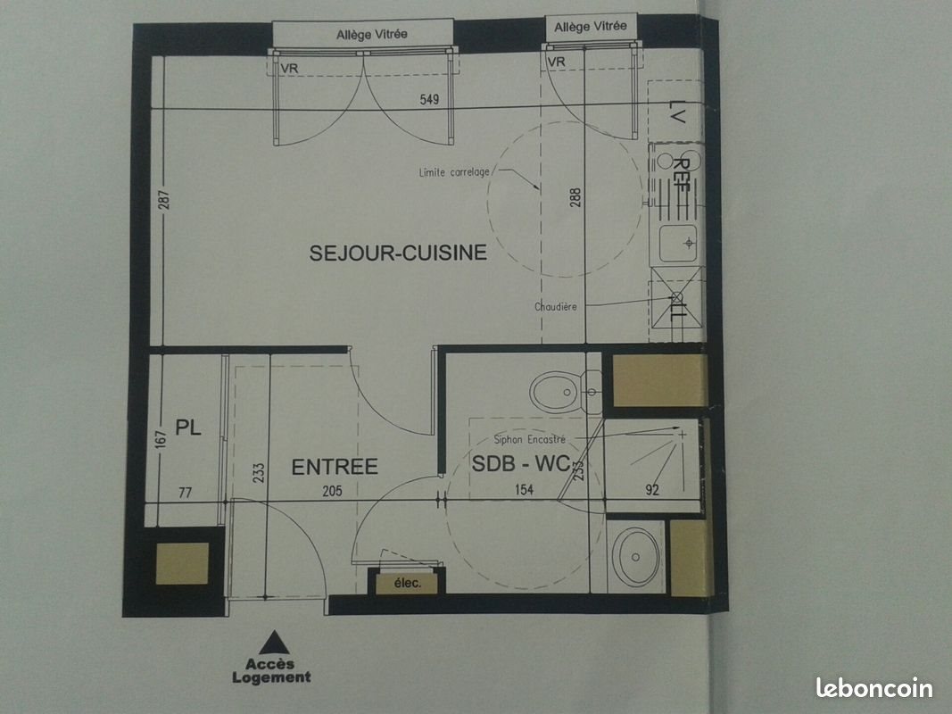 Appartement à louer, 30m², Rennes