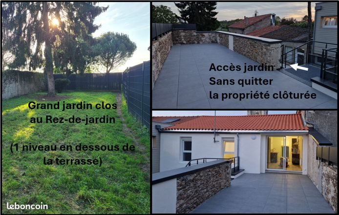 Appartement à louer, 77m², Le Pallet