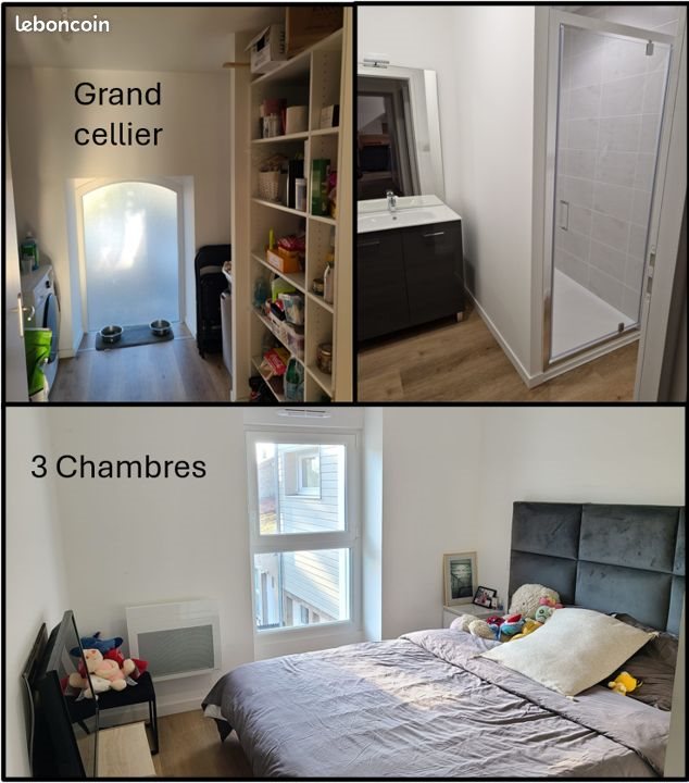 Appartement à louer, 77m², Le Pallet