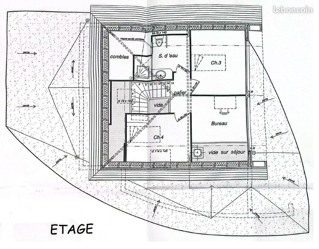 Maison à louer, 112m², Gelos
