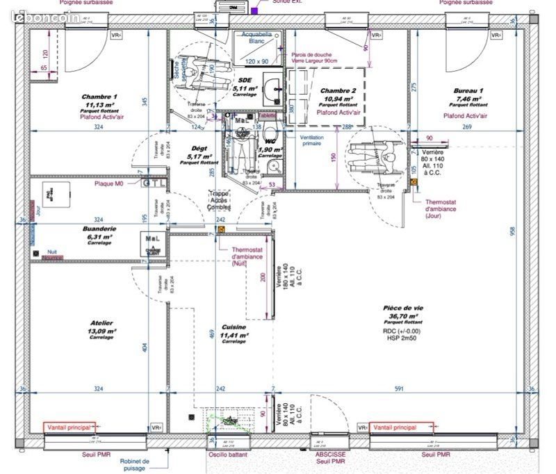 Maison à louer, 109m², Monistrol-sur-Loire