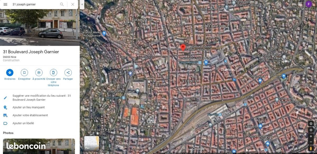 Appartement à louer, 40m², Nice