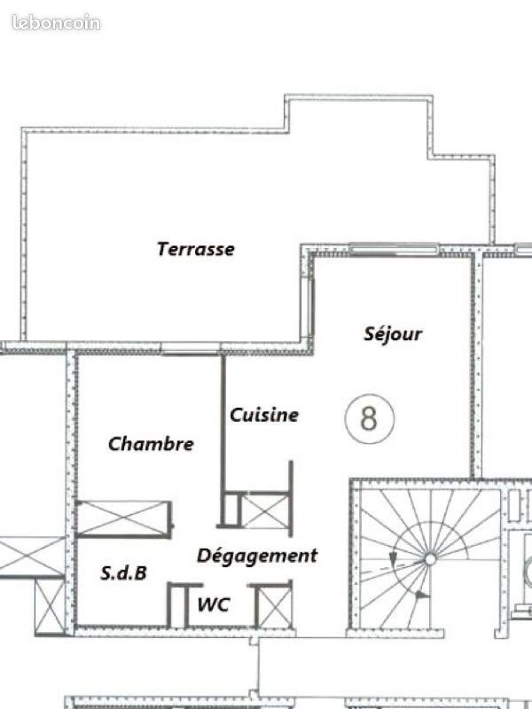 Appartement à louer, 40m², Villecresnes