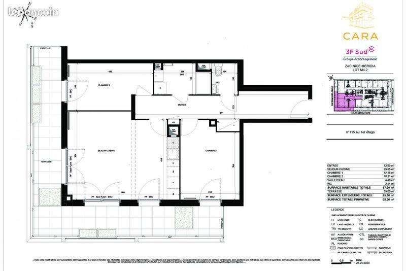 Appartement à vendre, 39m², Nice