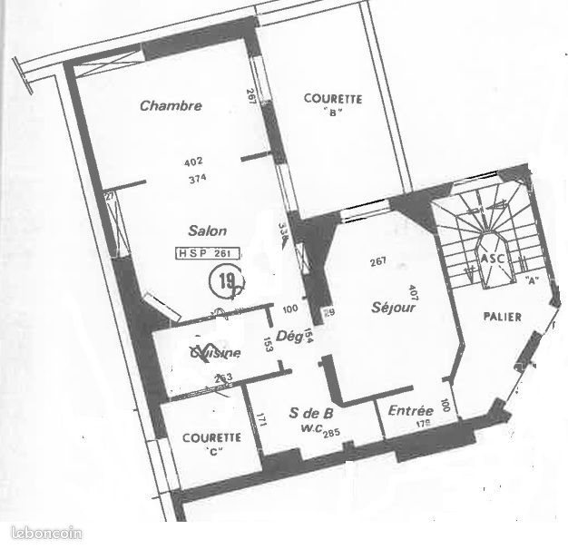 Appartement à vendre, 46m², Paris 17ème