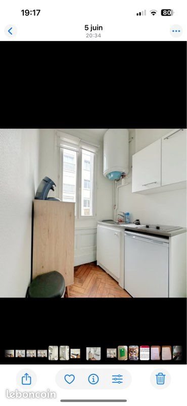 Appartement à louer, 20m², Le Havre