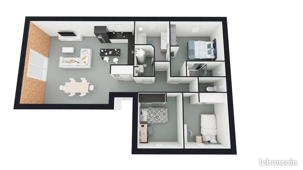 Maison à vendre, 90m², Escalquens