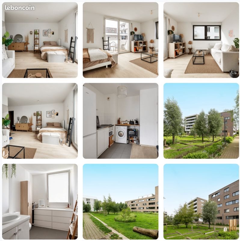 Appartement à louer, 36m², Lille