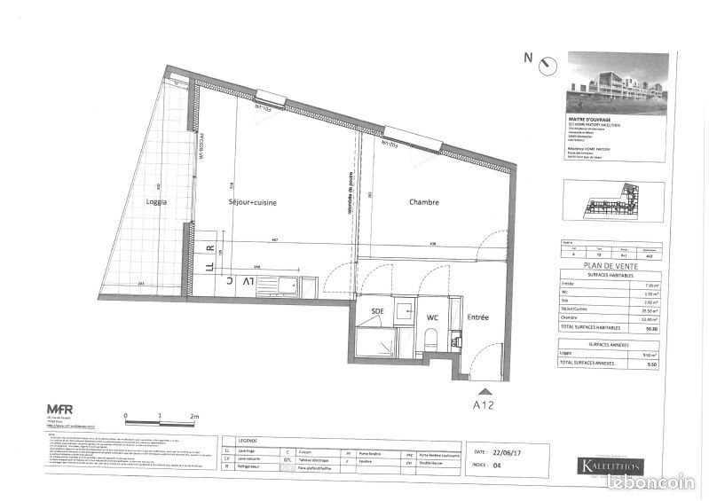 Appartement à louer, 50m², Saint-Jean-de-Védas