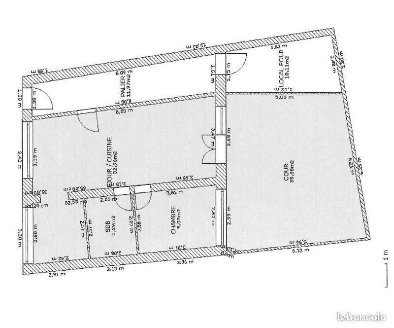 Appartement à louer, 47m², La Gorgue