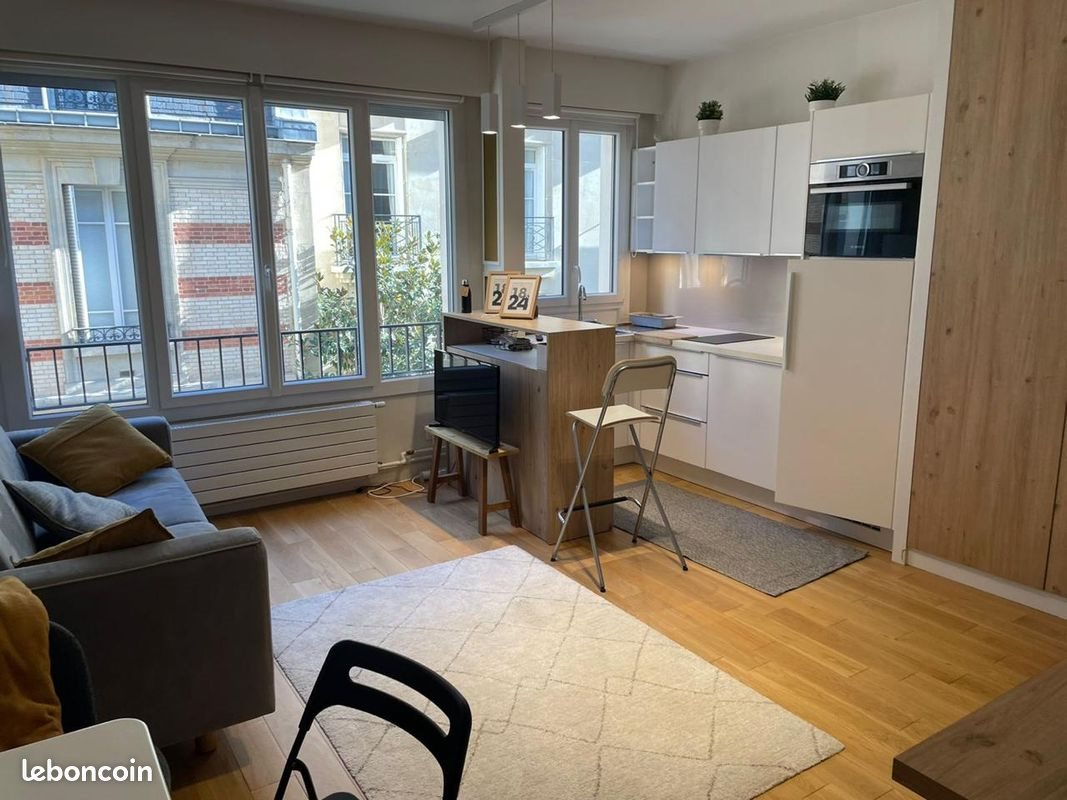 Appartement à louer, 28m², Paris 16ème
