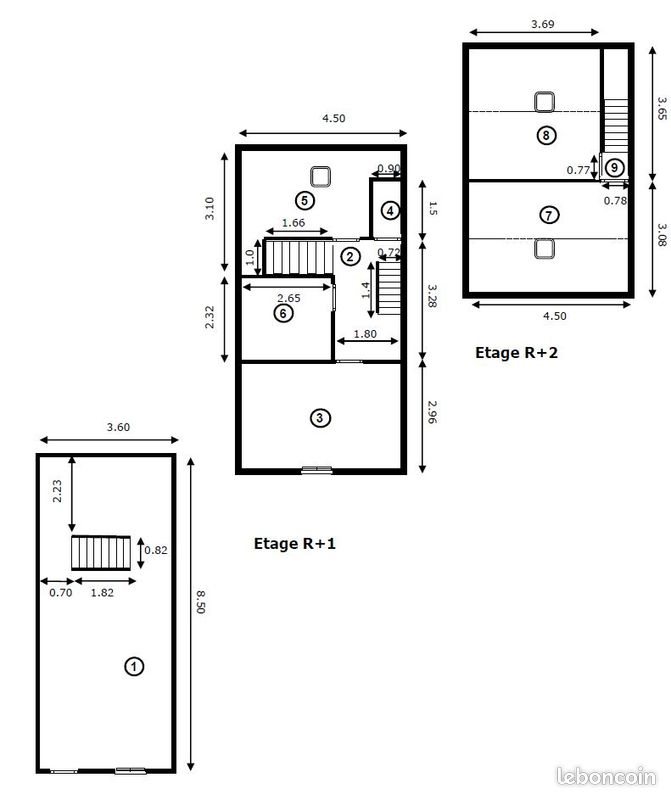 Appartement à louer, 78m², Guéret