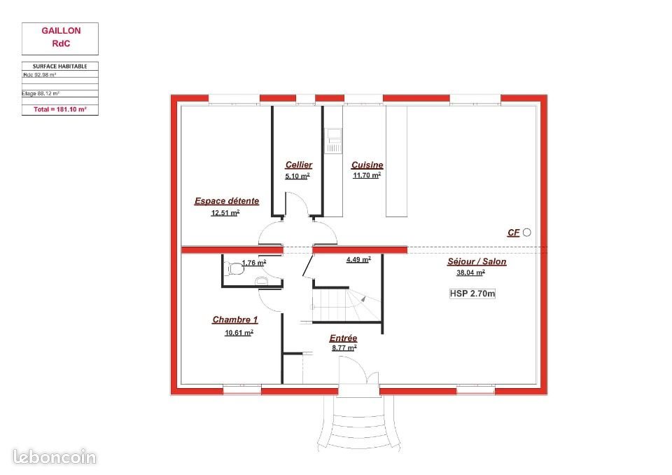 Maison à vendre, 100m², Bougival
