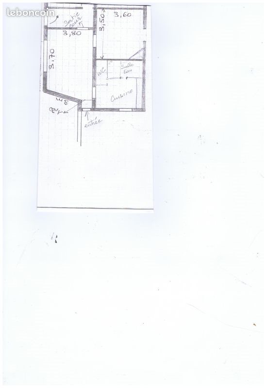 Appartement à louer, 42m², Lassigny