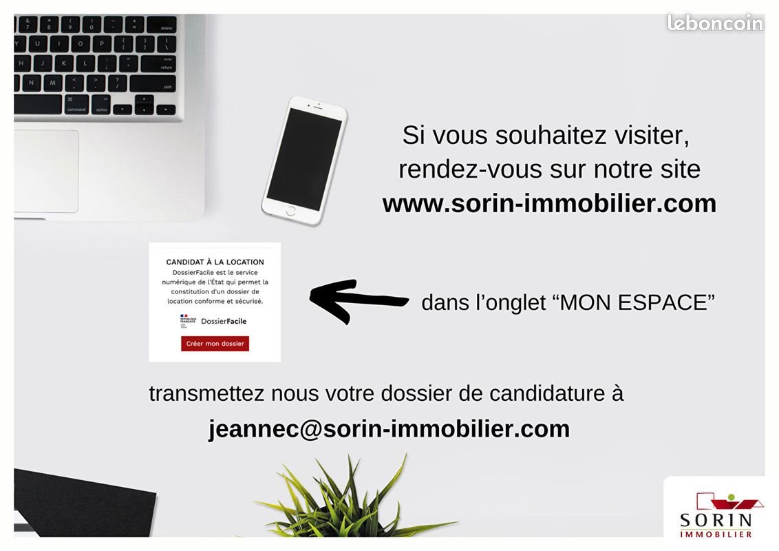 Appartement à louer, 22m², Château-Gontier