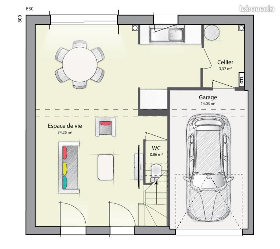 Maison à vendre, 89m², Viry-Châtillon