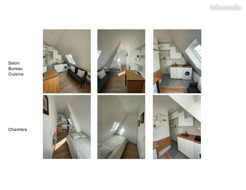 Appartement à louer, 22m², Paris 16ème
