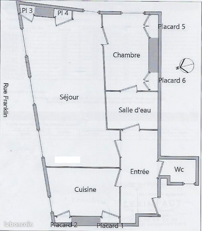 Appartement à louer, 69m², Lyon 2ème