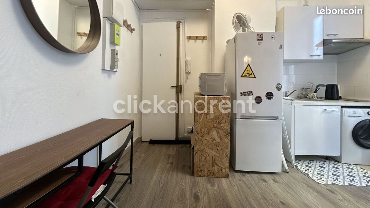Appartement à louer, 14m², Paris 19ème