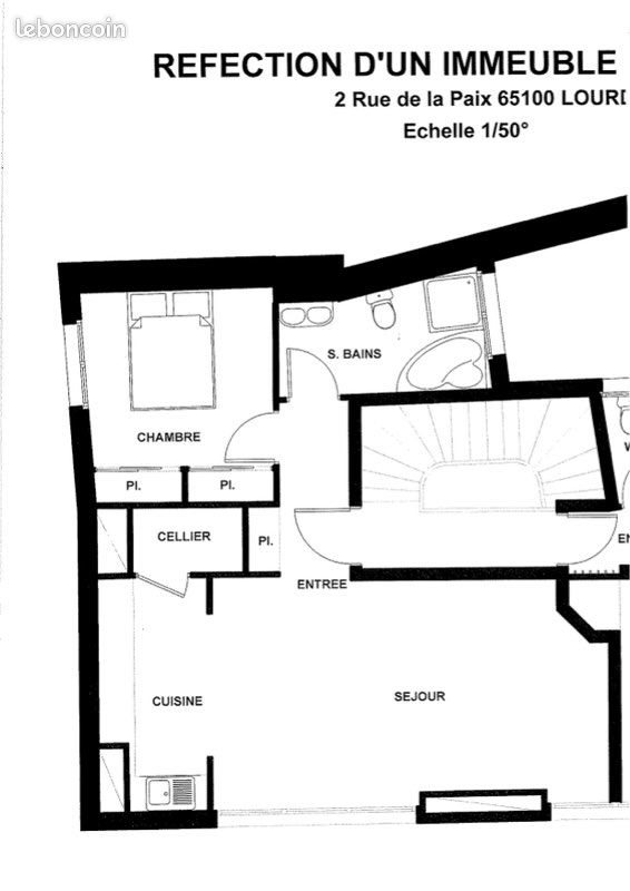 Appartement à louer, 45m², Lourdes