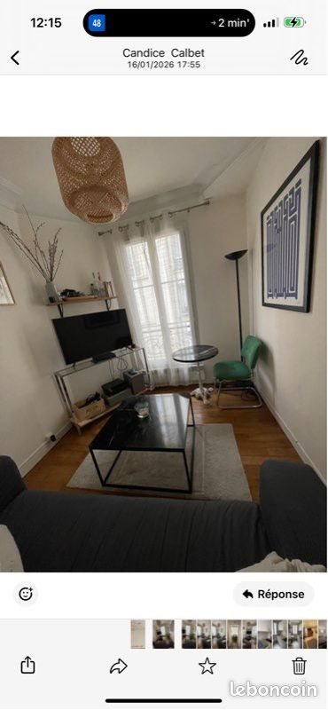 Appartement à louer, 32m², Paris 17ème