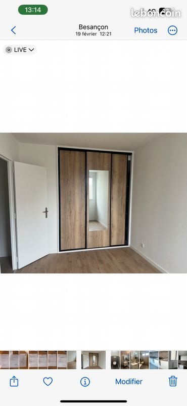 Appartement à louer, 55m², Besançon