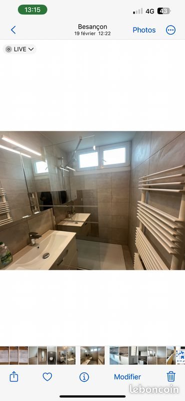 Appartement à louer, 55m², Besançon