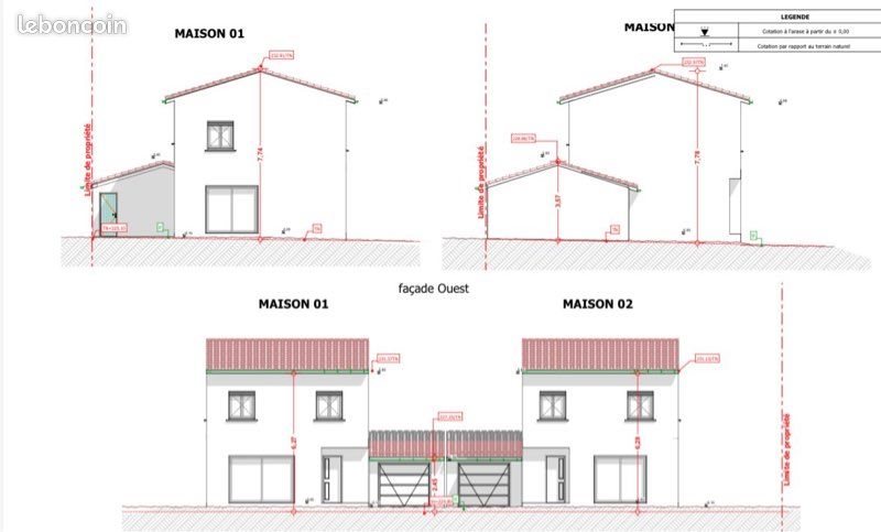 Maison à louer, 90m², Estrablin