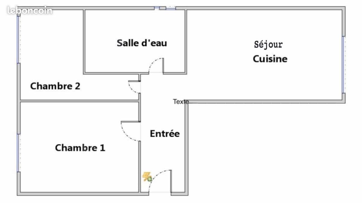 Appartement à louer, 54m², Grenoble