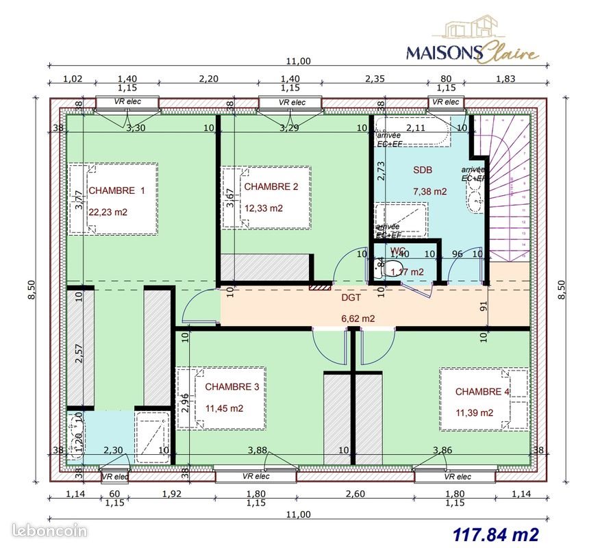 Maison à vendre, 118m², Marange-Silvange