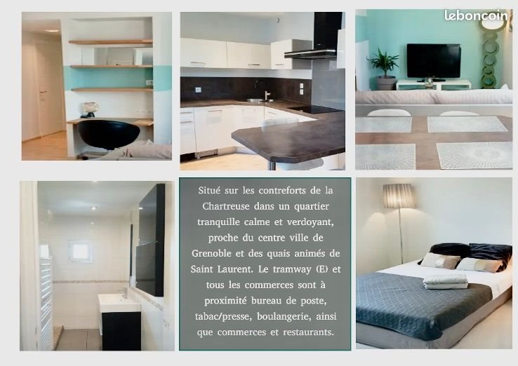 Appartement à louer, 74m², Saint-Martin-le-Vinoux