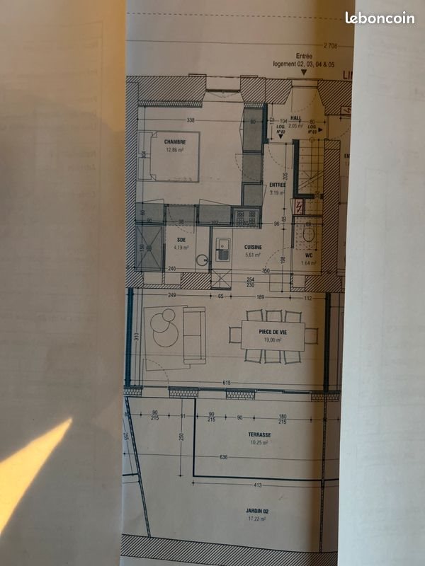 Appartement à louer, 50m², Pellouailles-les-Vignes