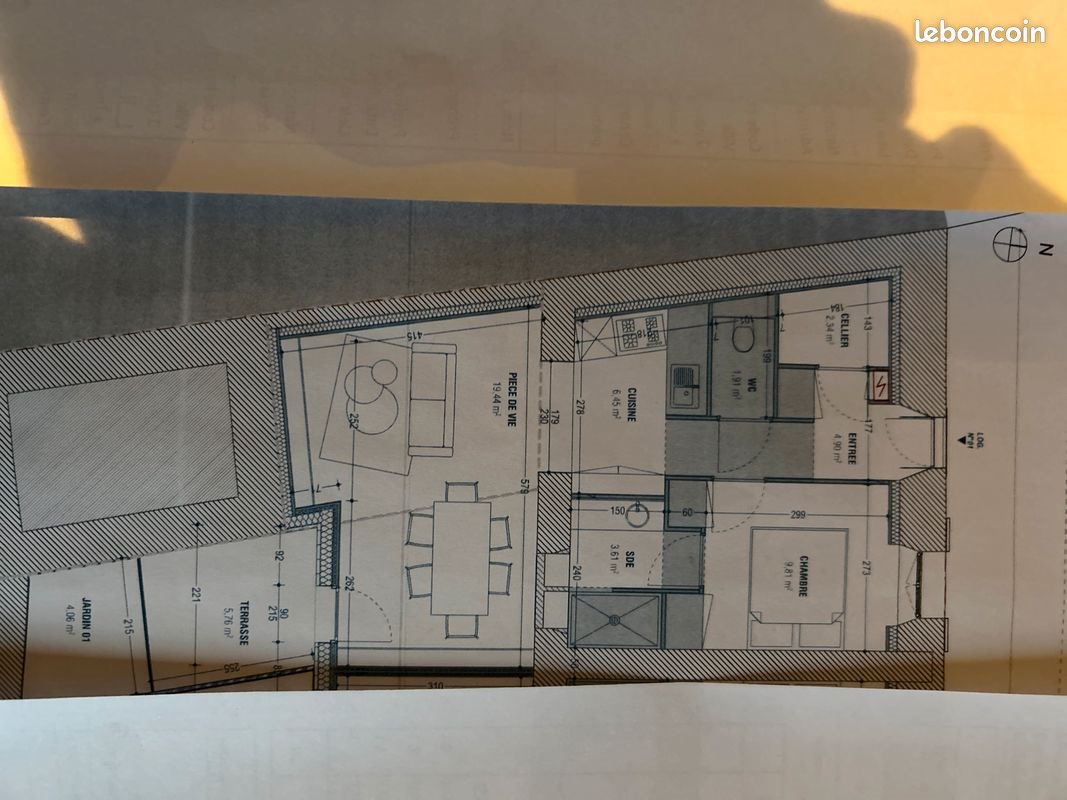 Appartement à louer, 50m², Pellouailles-les-Vignes