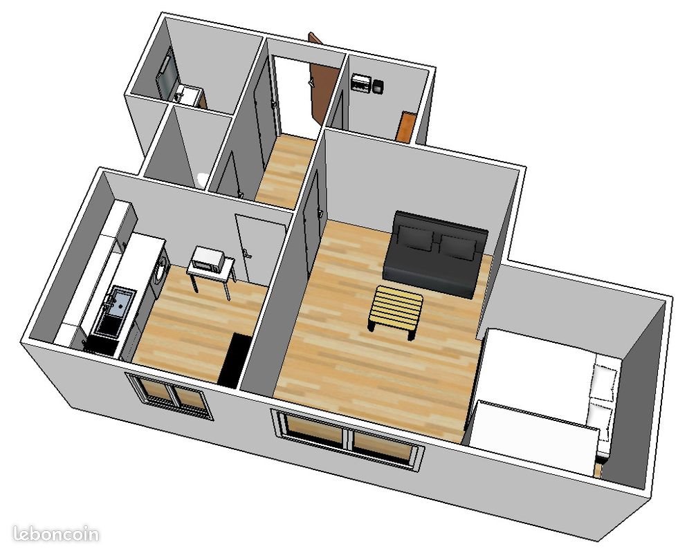 Appartement à louer, 31m², Nantes