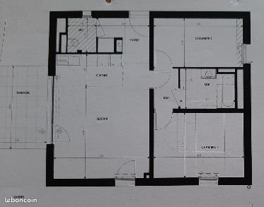 Appartement à louer, 65m², Oberhausbergen