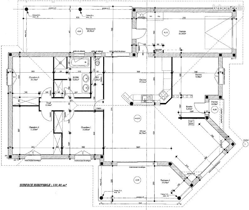 Maison à louer, 104m², Arengosse