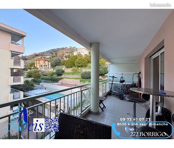 Appartement à vendre, 46m², Menton
