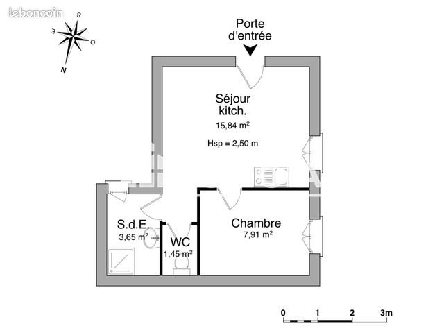Appartement à louer, 28m², Cahors