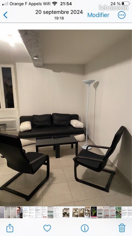 Appartement à louer, 50m², Saint-Martial-de-Valette