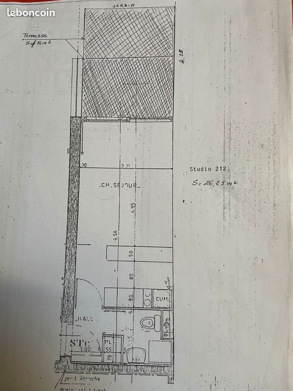 Appartement à louer, 26m², Montpellier