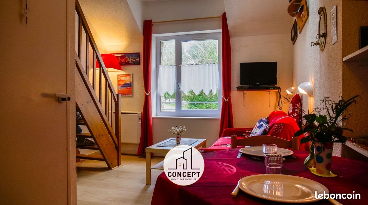 Appartement à louer, 26m², Moëlan-sur-Mer