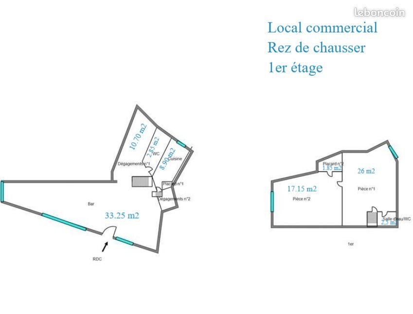 Appartement à vendre, 195m², Saint-Etienne
