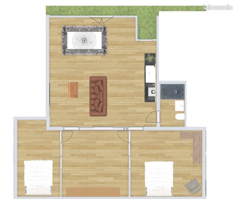 Appartement à vendre, 80m², Carvin