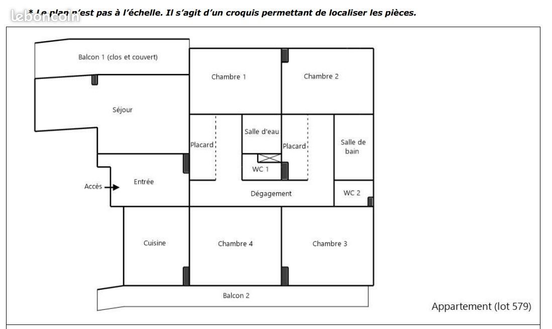 Appartement à louer, 120m², Rennes
