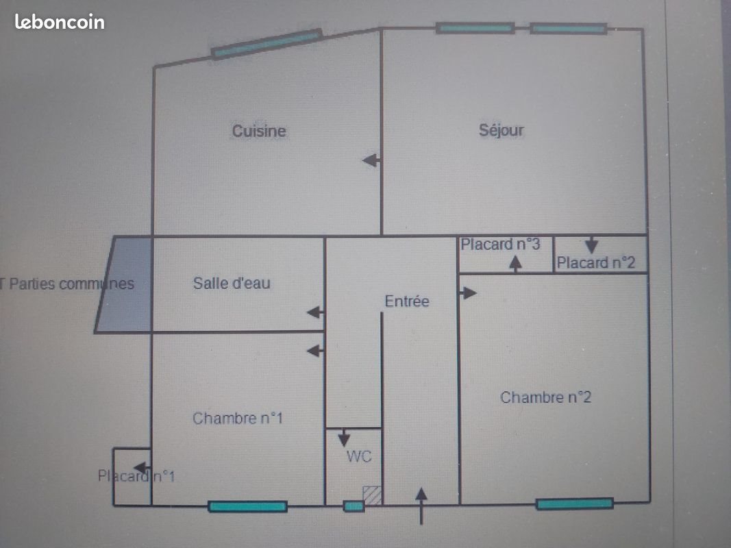 Appartement à louer, 72m², Le Mans