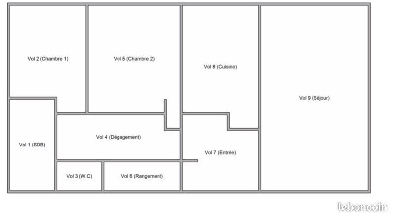 Appartement à louer, 70m², Nantes