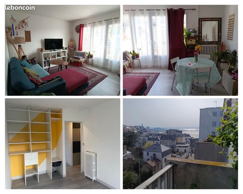 Appartement à louer, 60m², Sainte-Adresse
